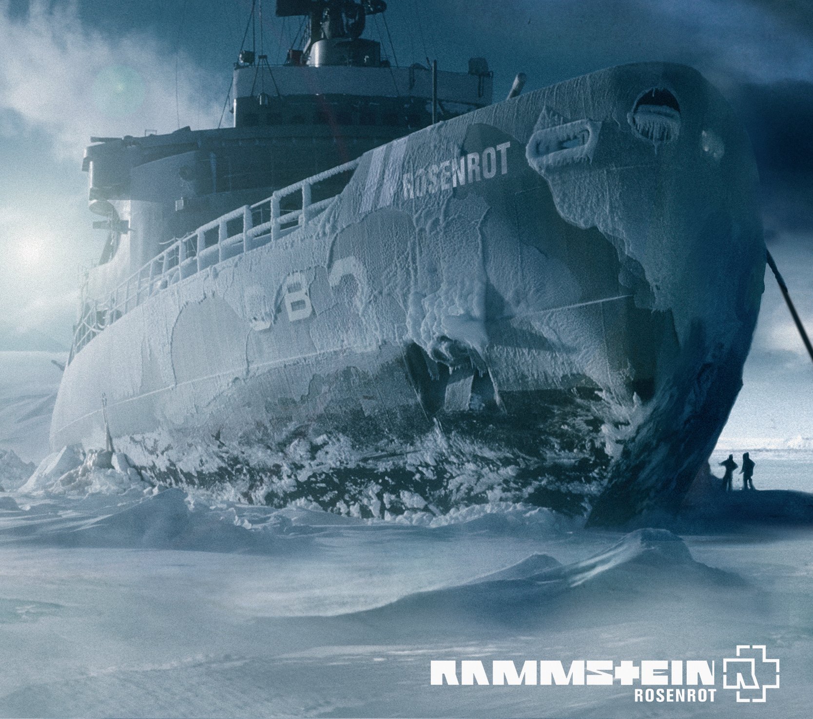 rammstein rosenrot statek lód