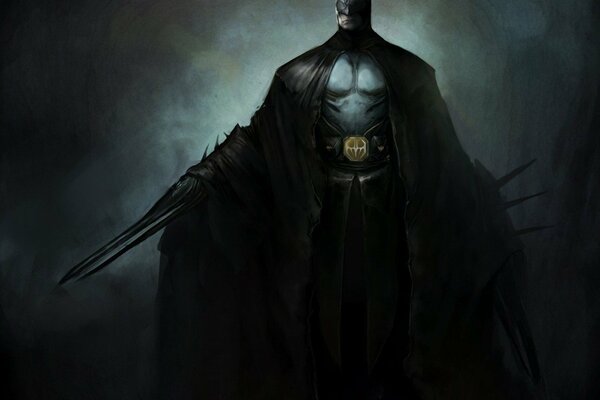 Courageous batman, cool design