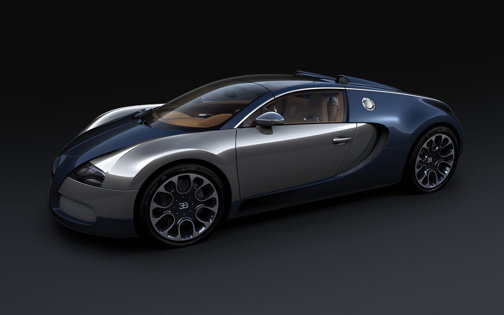 bugatti veyron dunkelgrau carbon