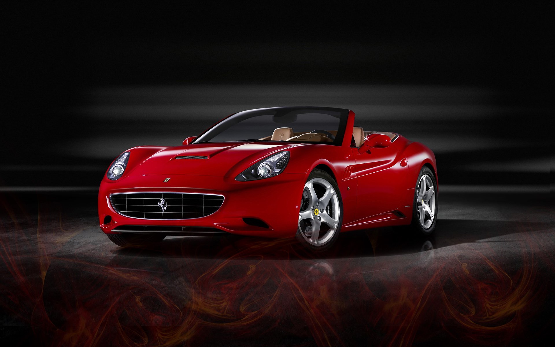 ferrari california2 samochód czerwony