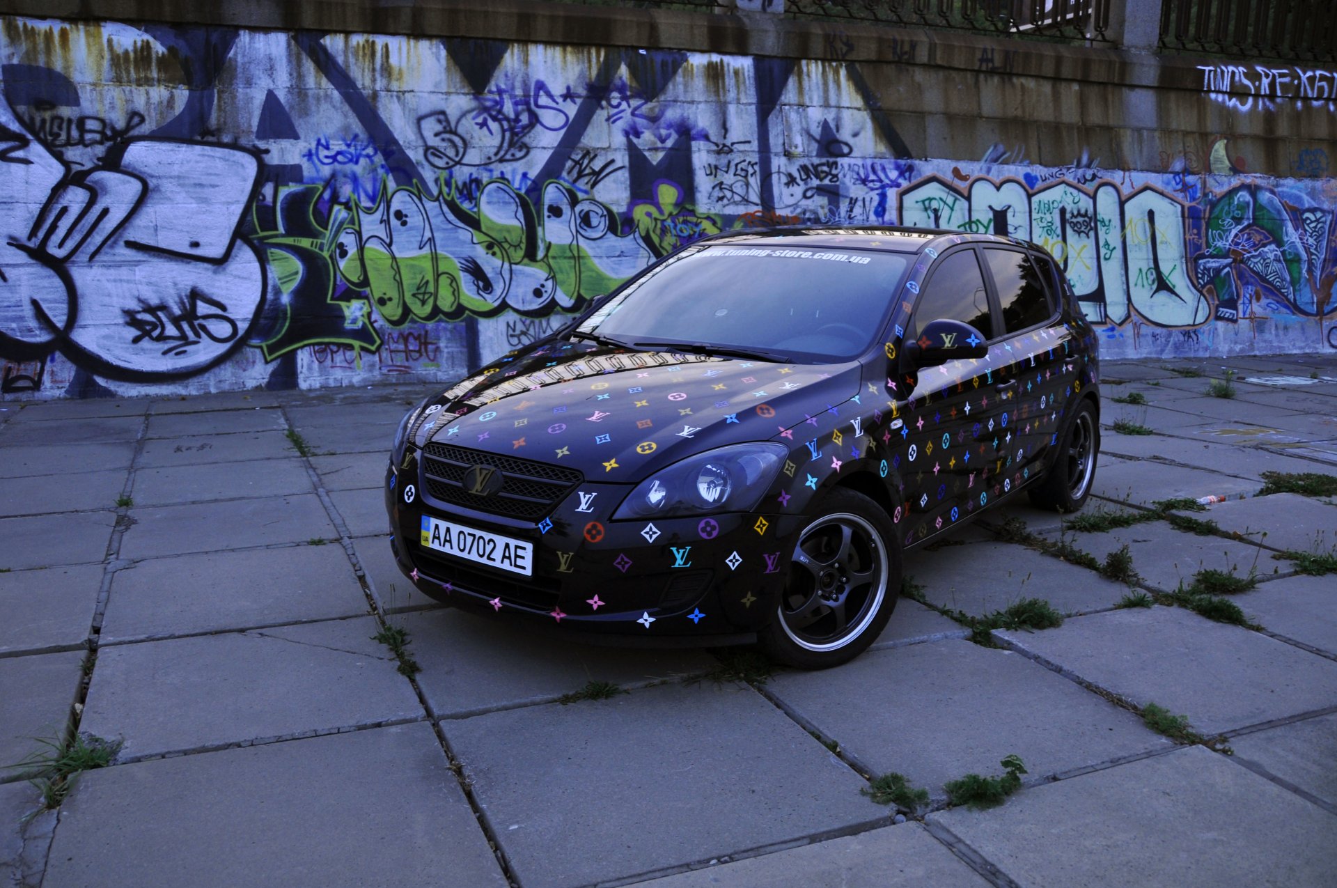 kia ceed lv graffiti strada