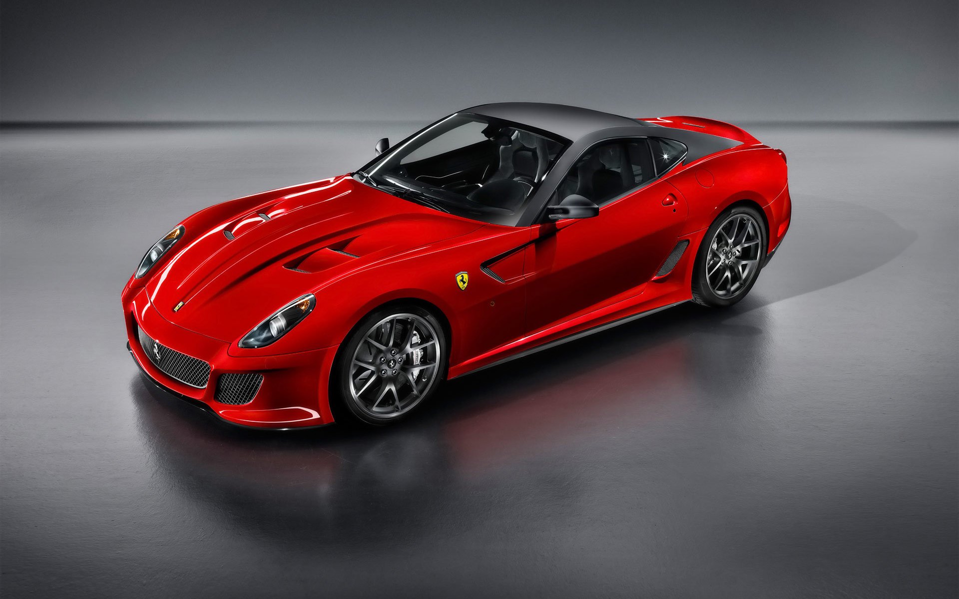 ferrari 599 gto voiture de sport rouge