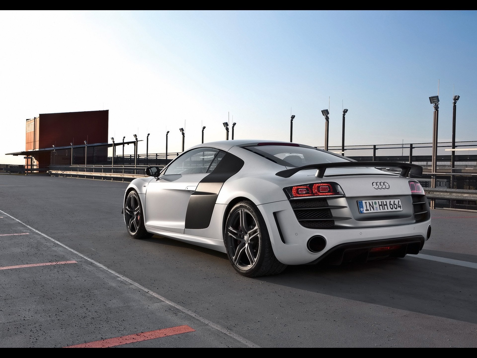 audi r8 gt samochód sportowy