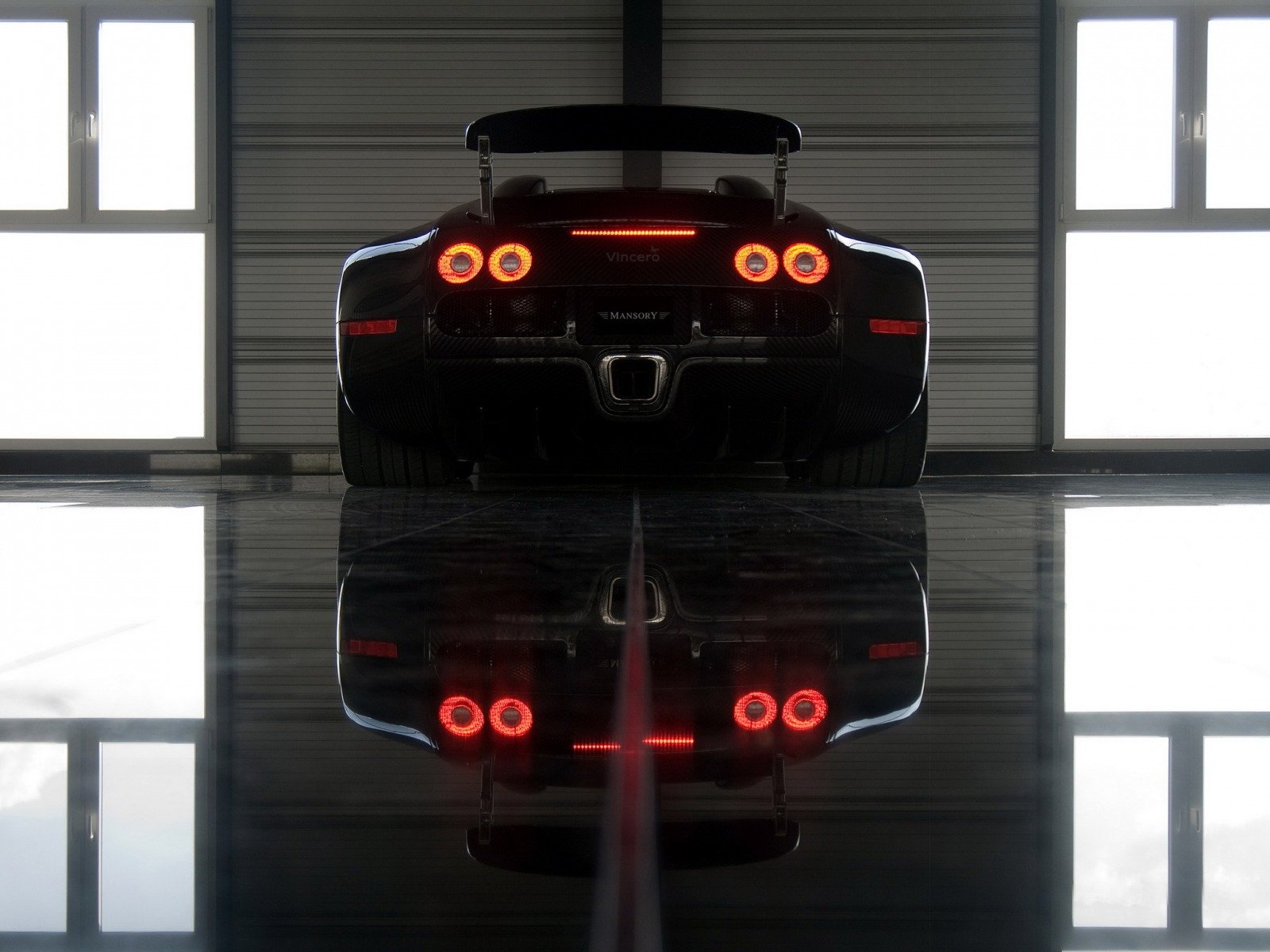 bugatti odbicie reflektory