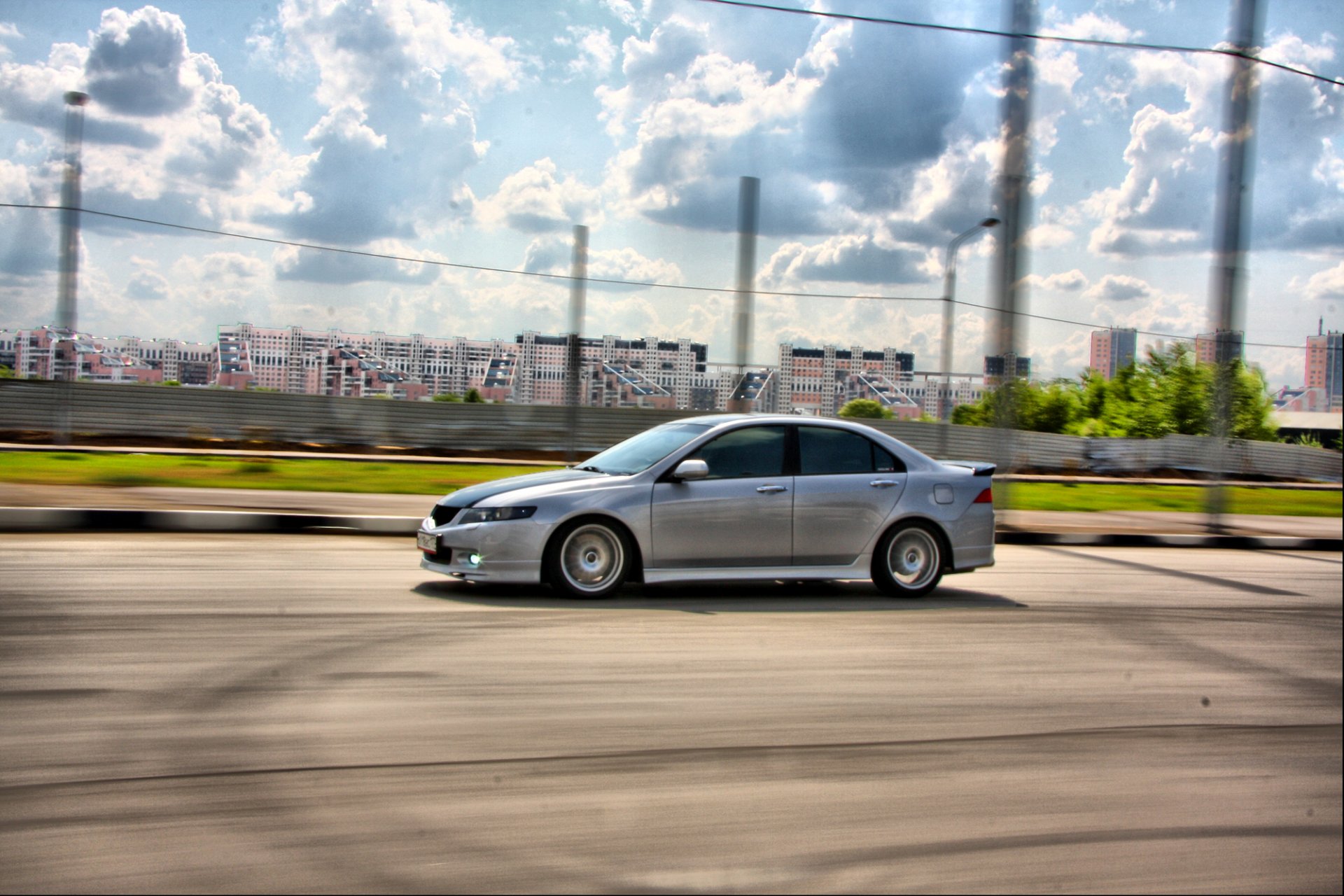 honda accord vitesse route ciel