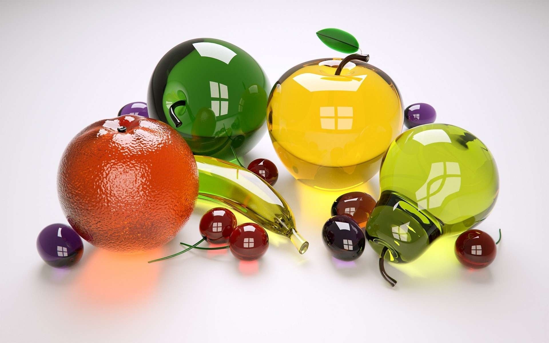 3d obst glas