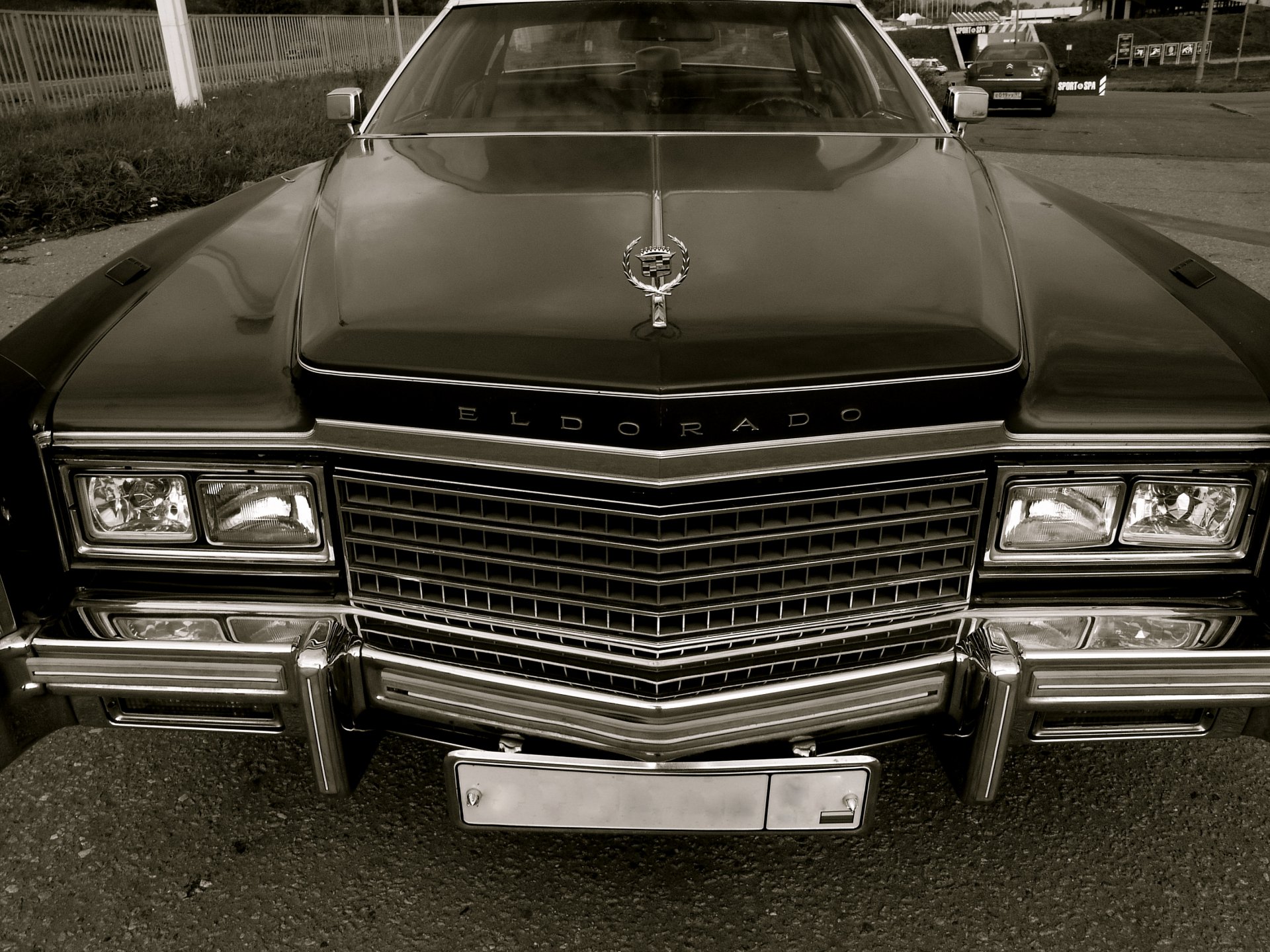 cadillac eldorado 1978 rétro voiture grille phares