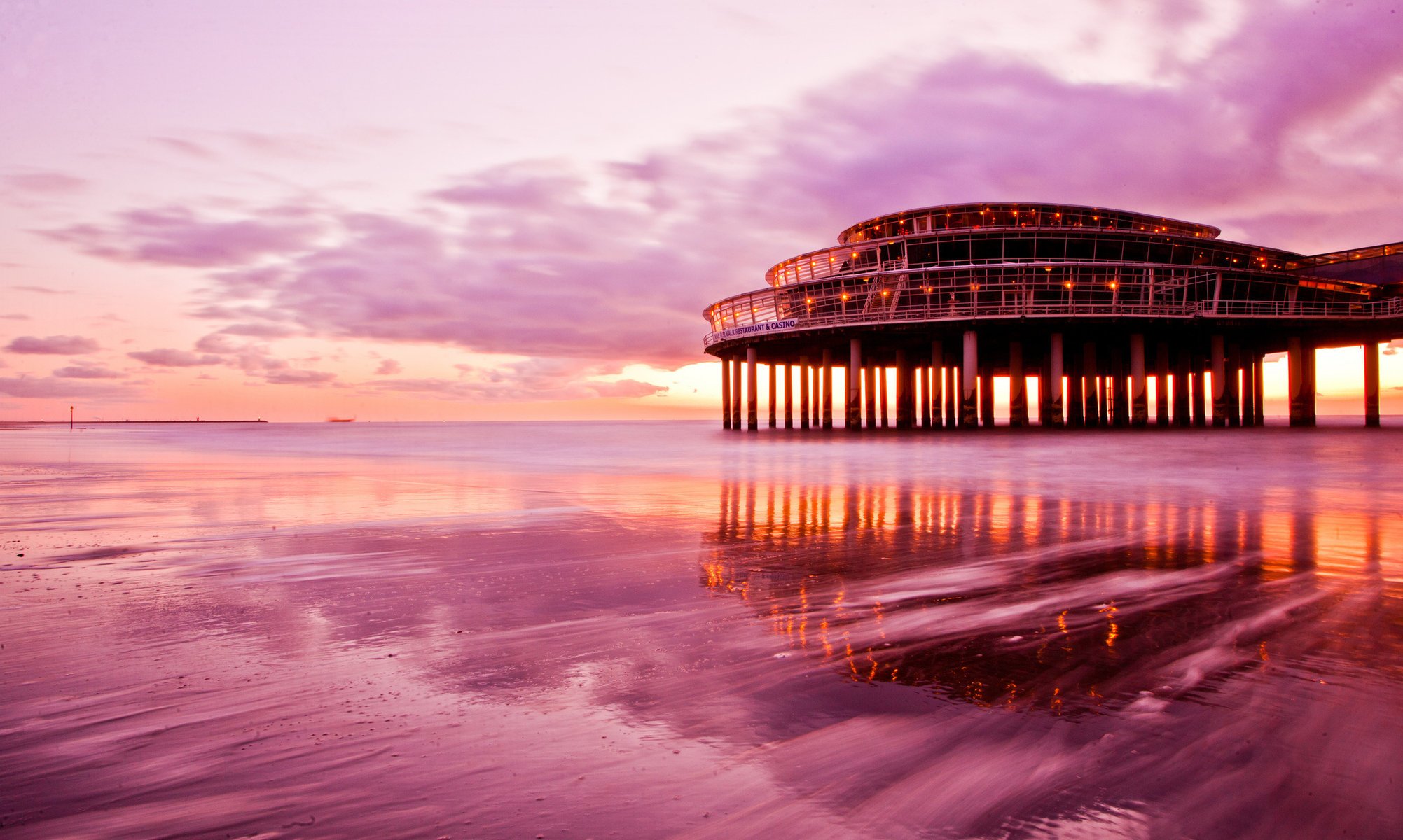 casino plage ciel côte mer