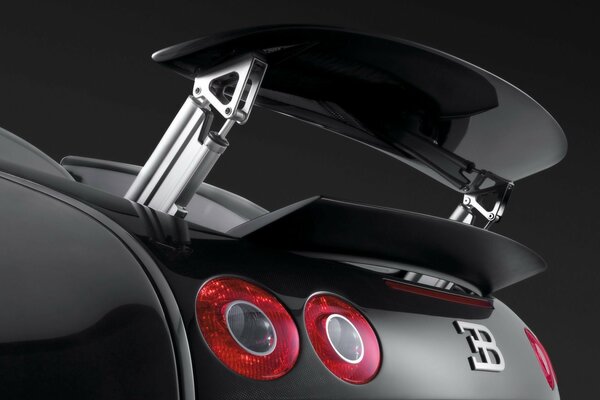 Bugatti veyron mit coolem Spoiler