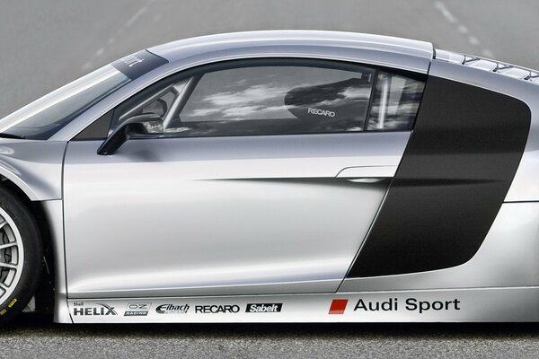 Audi car grey panorama