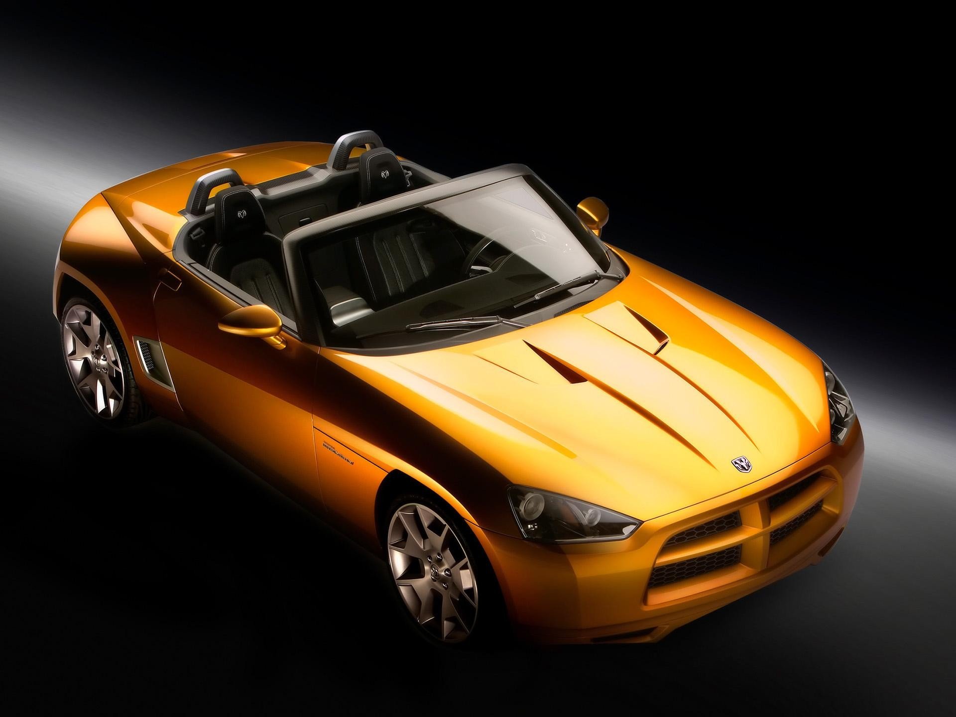 dodge demon concept yellow