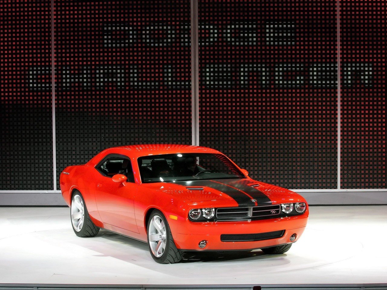 dodge challenger concept red