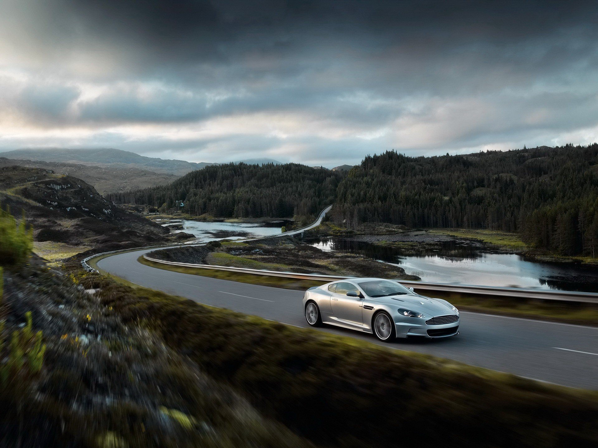 aston martin road forest