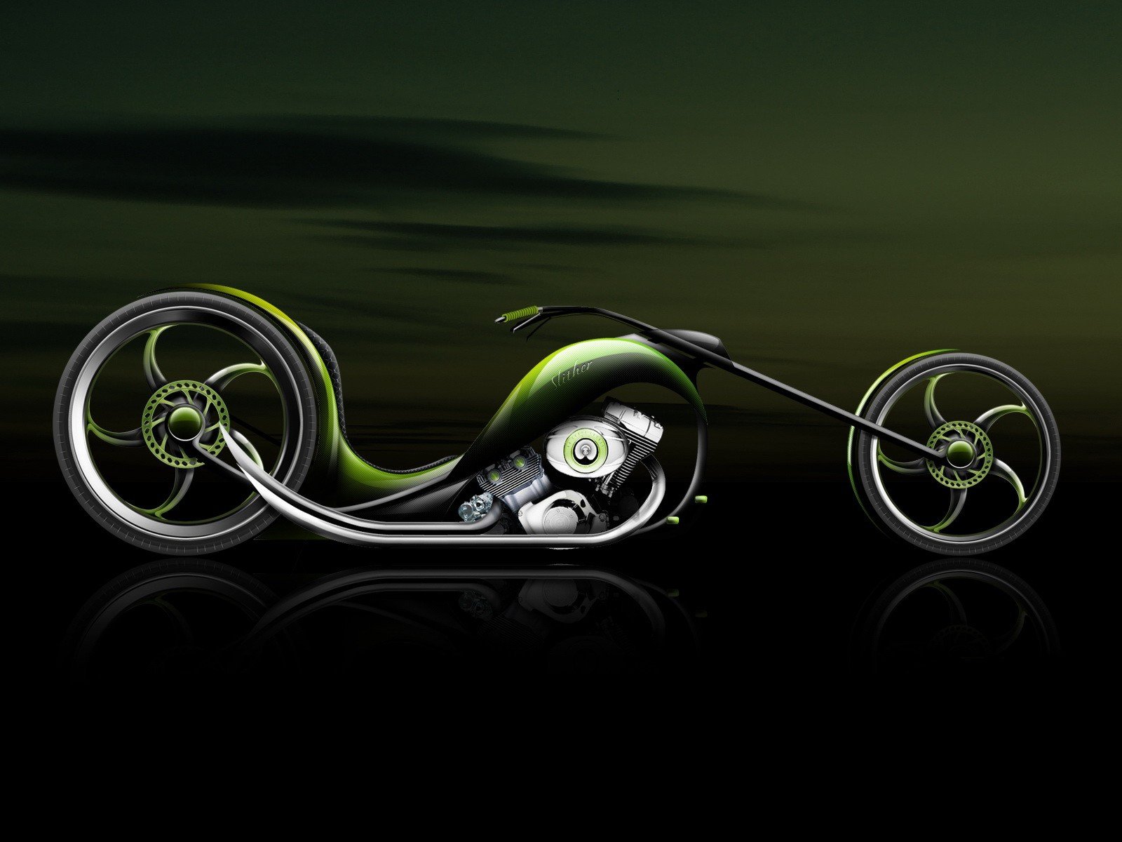 bike concept green