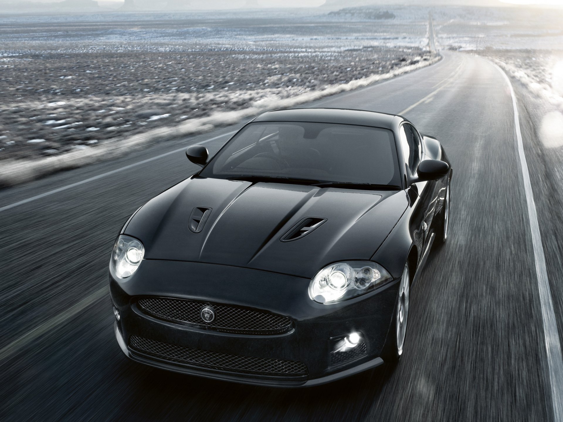 jaguar xkr дорога скорость путь авто