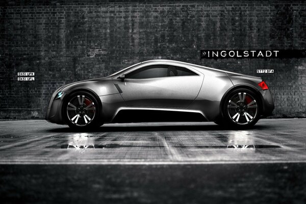 Le concept d Audi ingolstandt noir