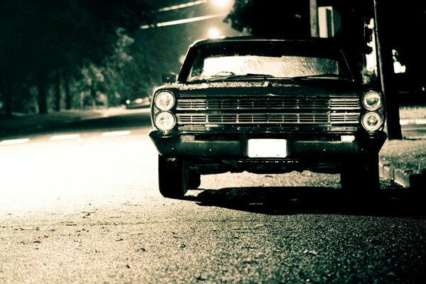 Vintage Ford Galaxy car