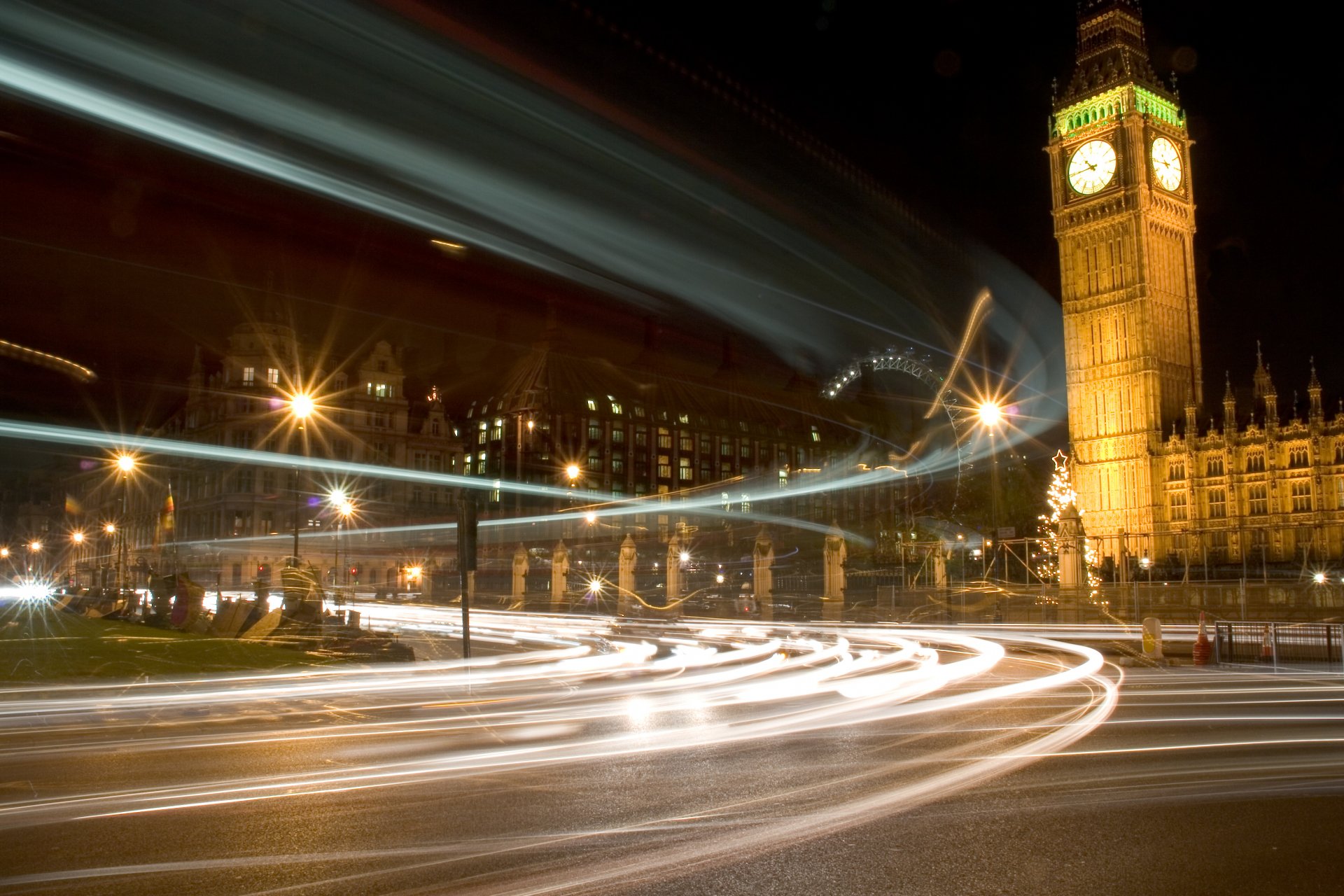 westminster lichter bigben london