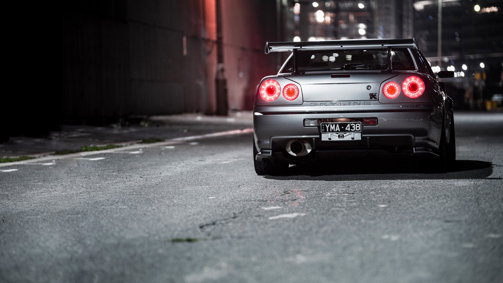 organic metal nissan noc aleja r34 skyline