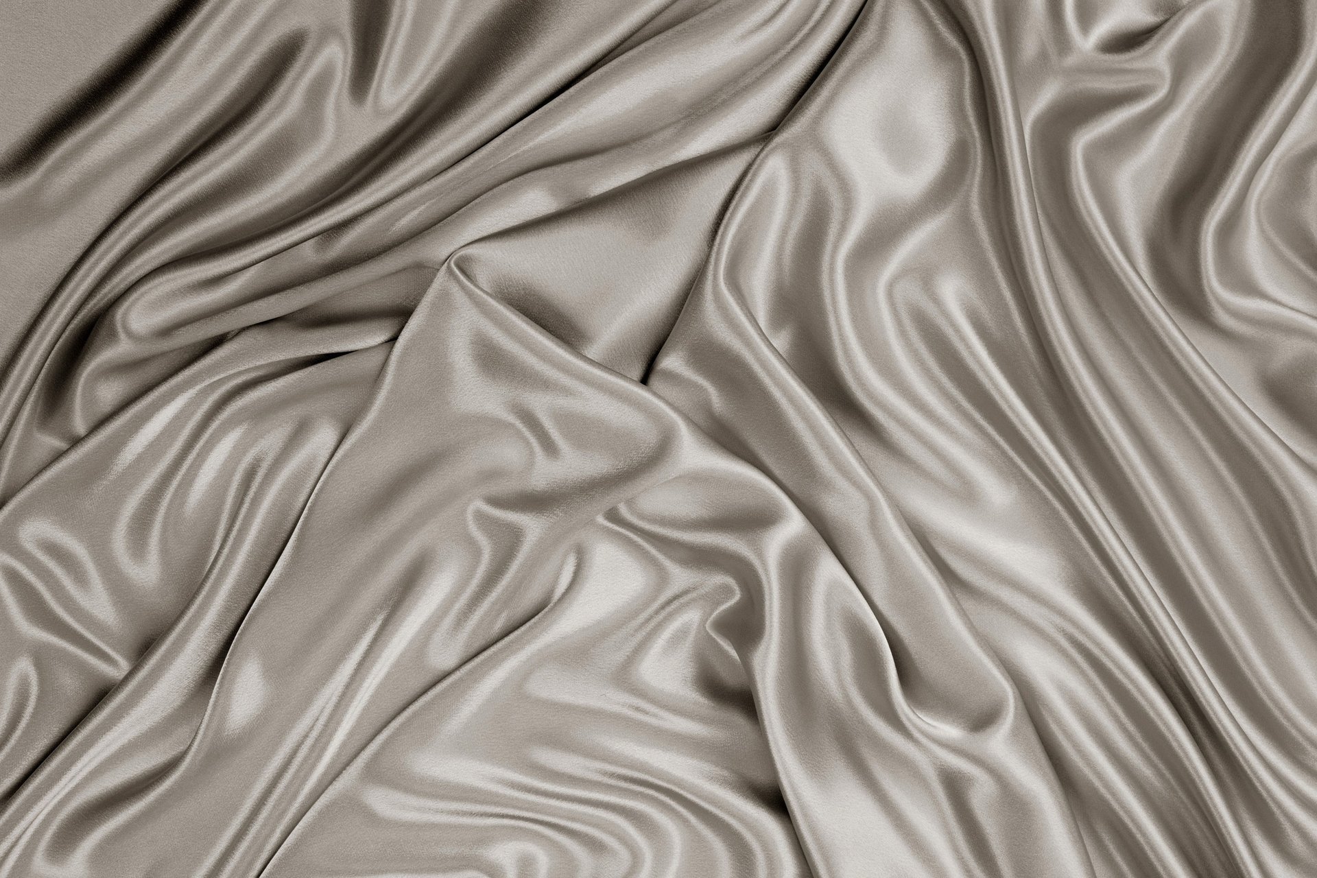 atin silk fabric silk texture grey