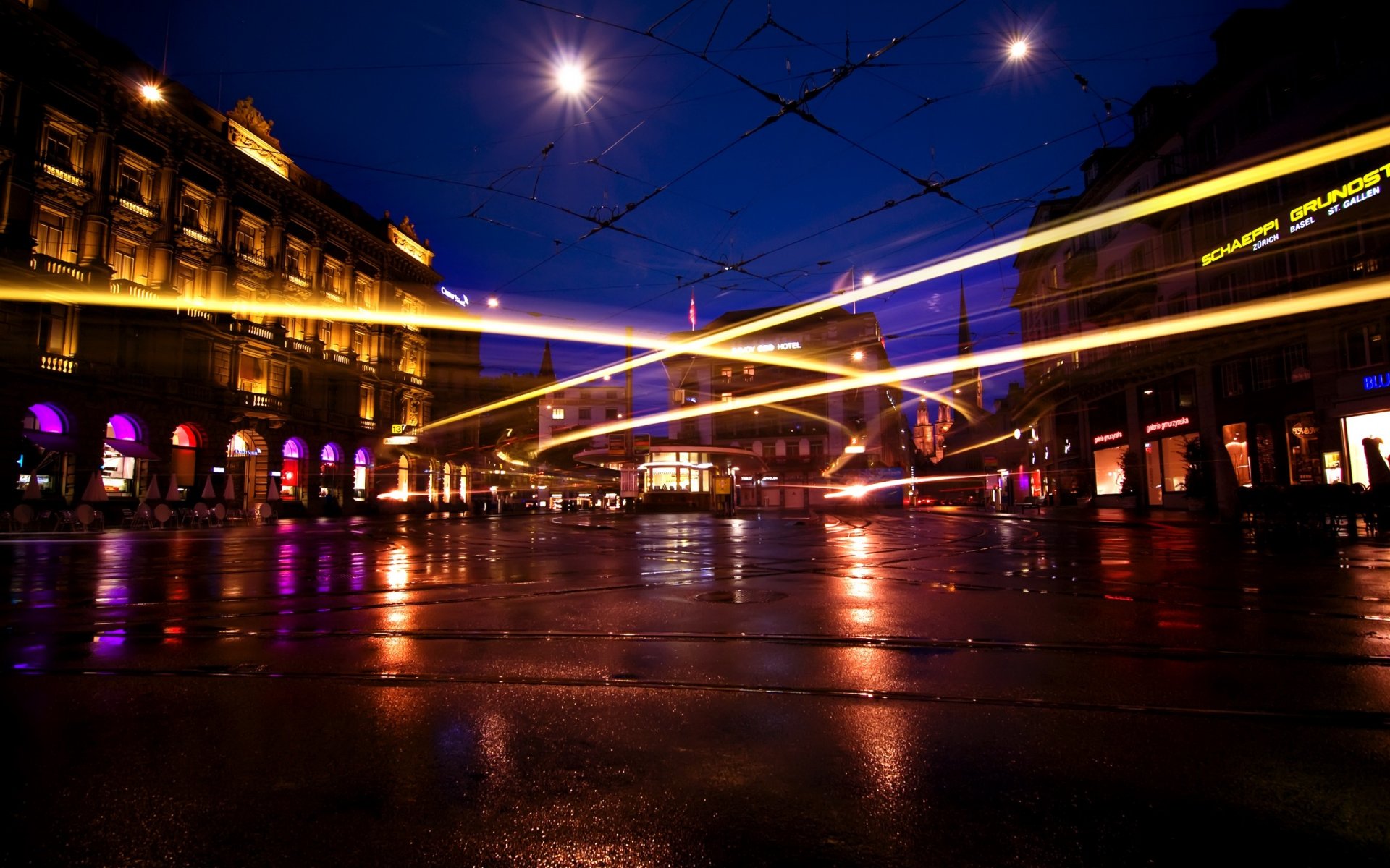 lumières maison rue