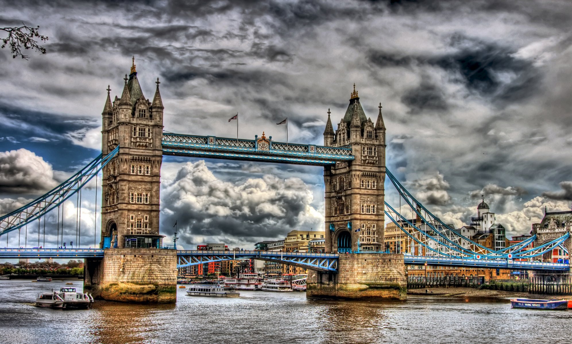 londres pont rivière