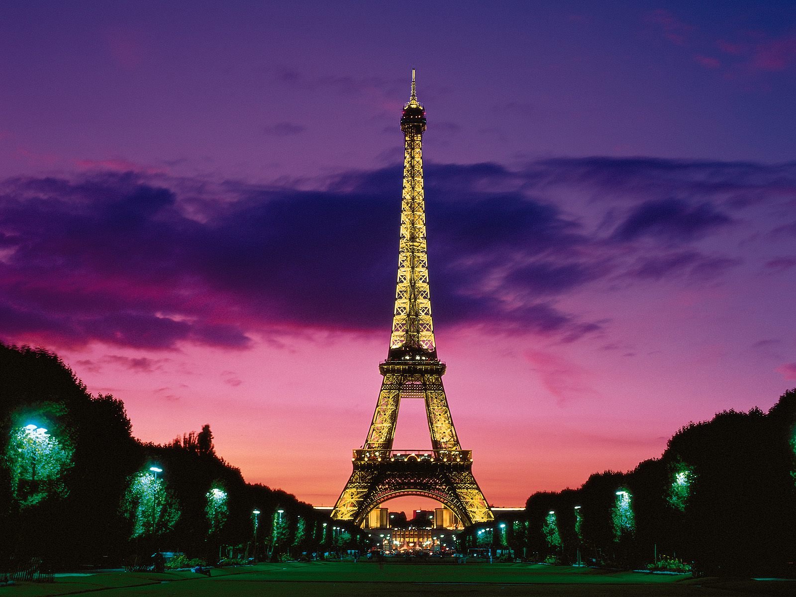 parís torre eiffel iluminación