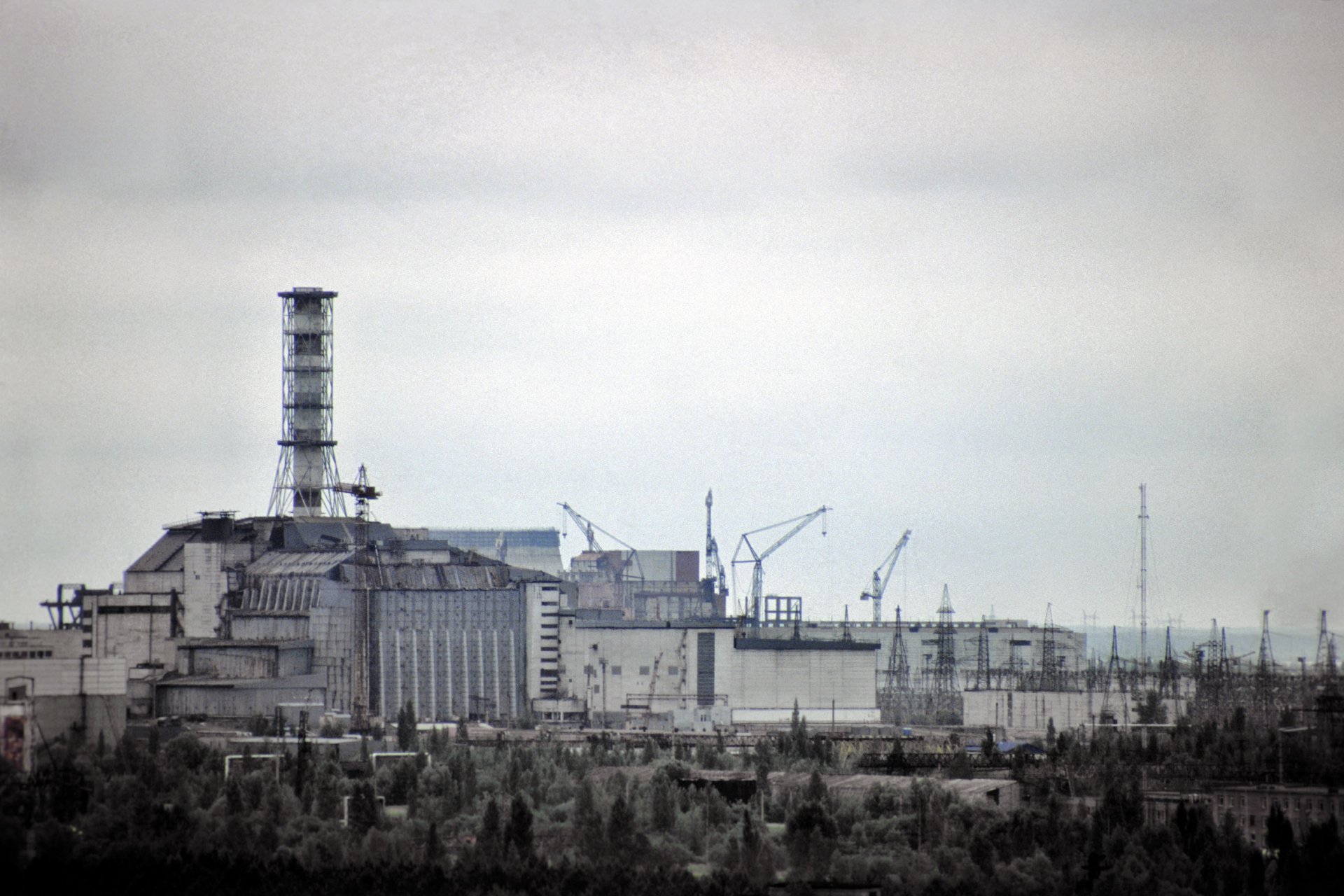 chernobyl sarcófago reactor