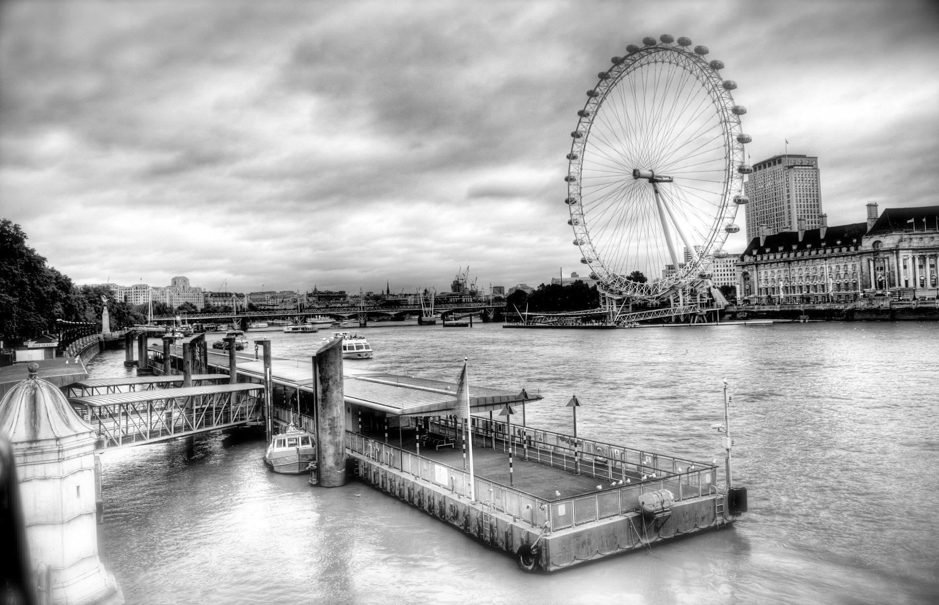 лондон темза london eye