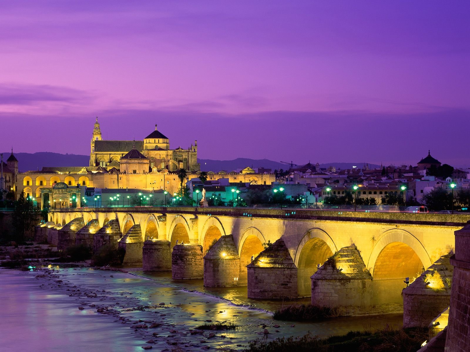 spanien römische brücke córdoba kathedrale