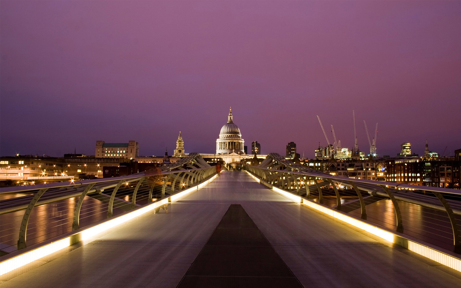 ponte di san paolo cattedrale londra inghilterra