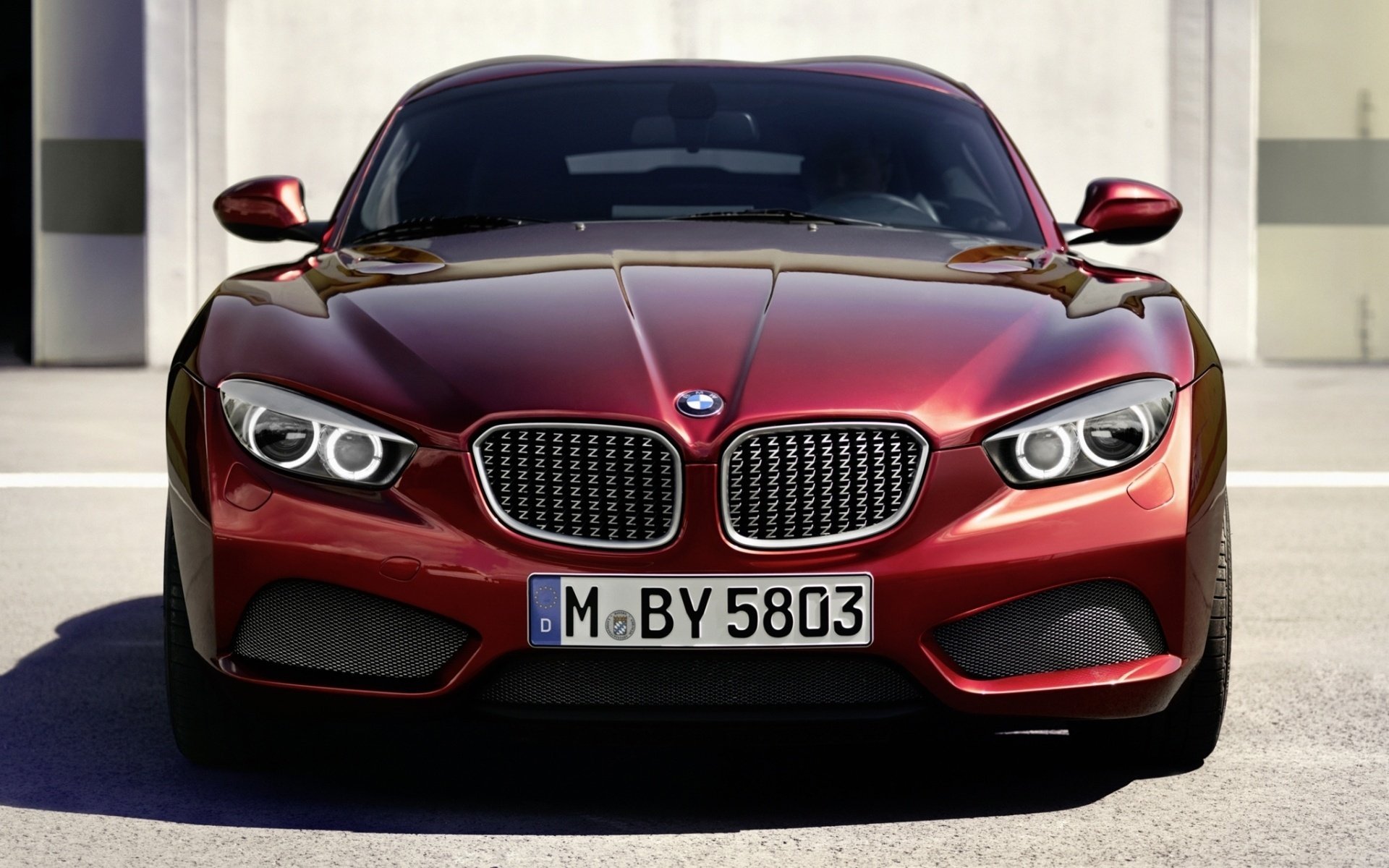 bmw передок zagato купе загато фары красный coupe бмв z4