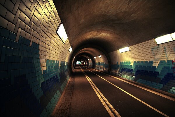 Tunnel movimento vita illusione