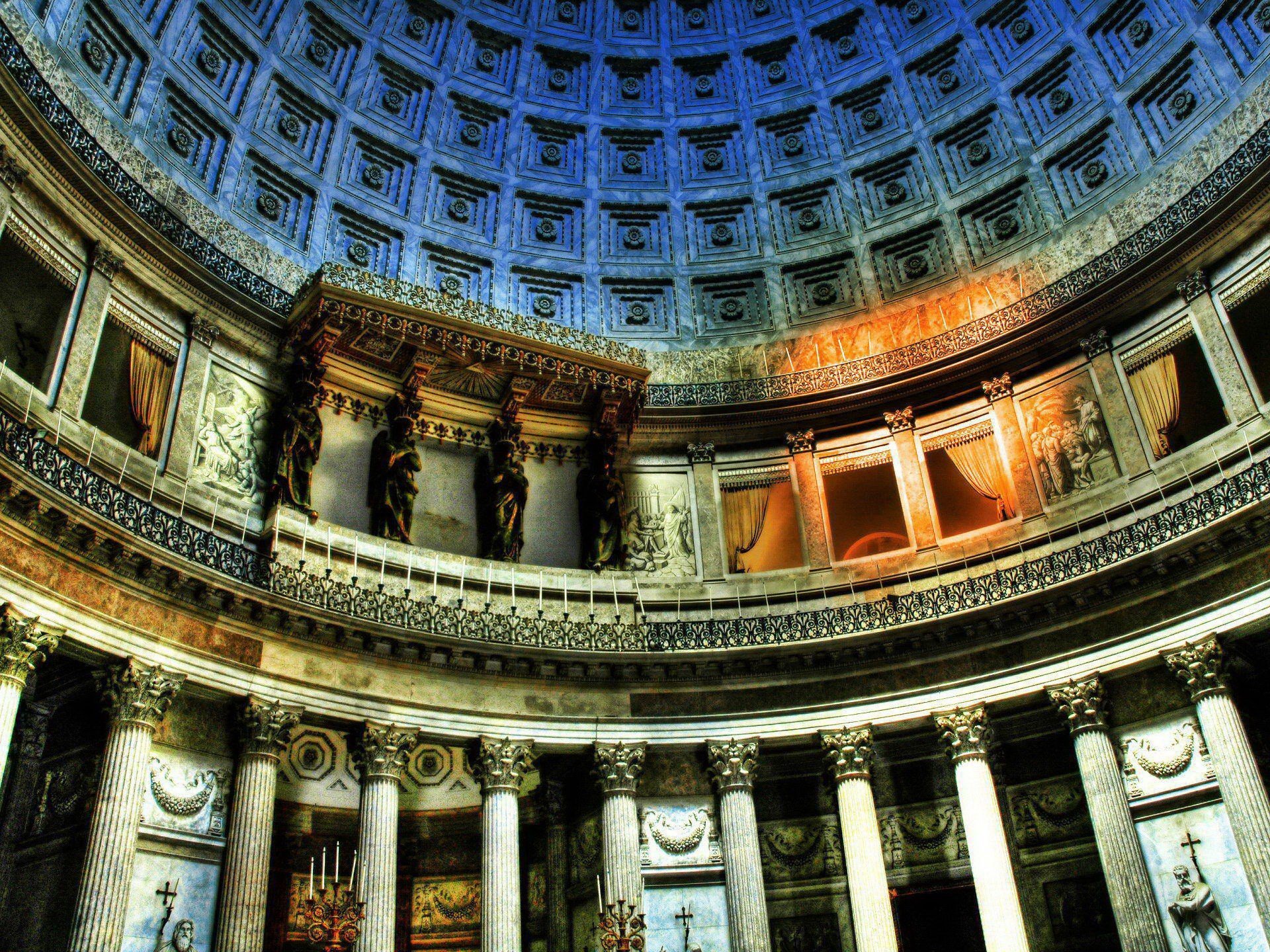 colonnes intérieur couleur