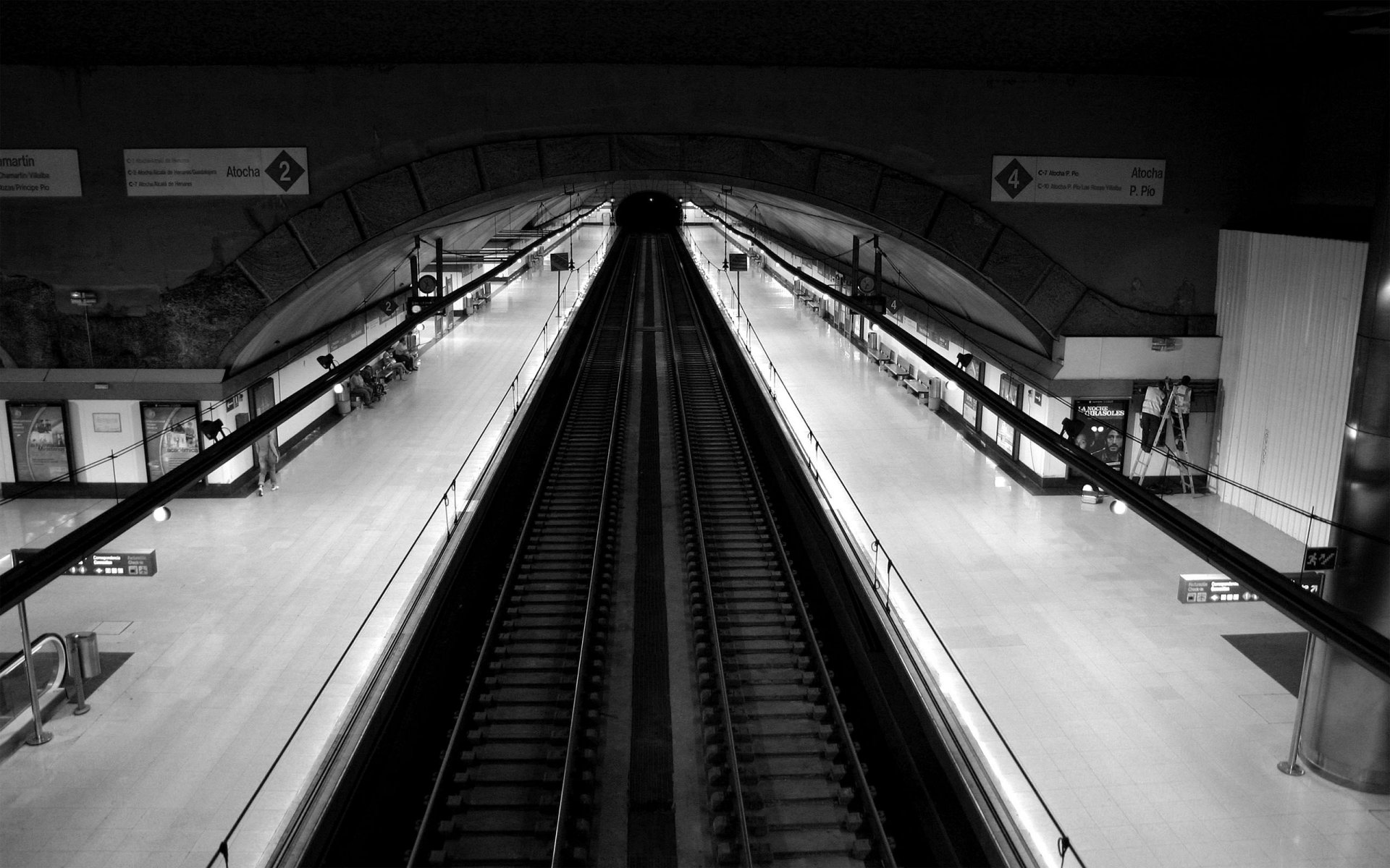 the path the platform underground