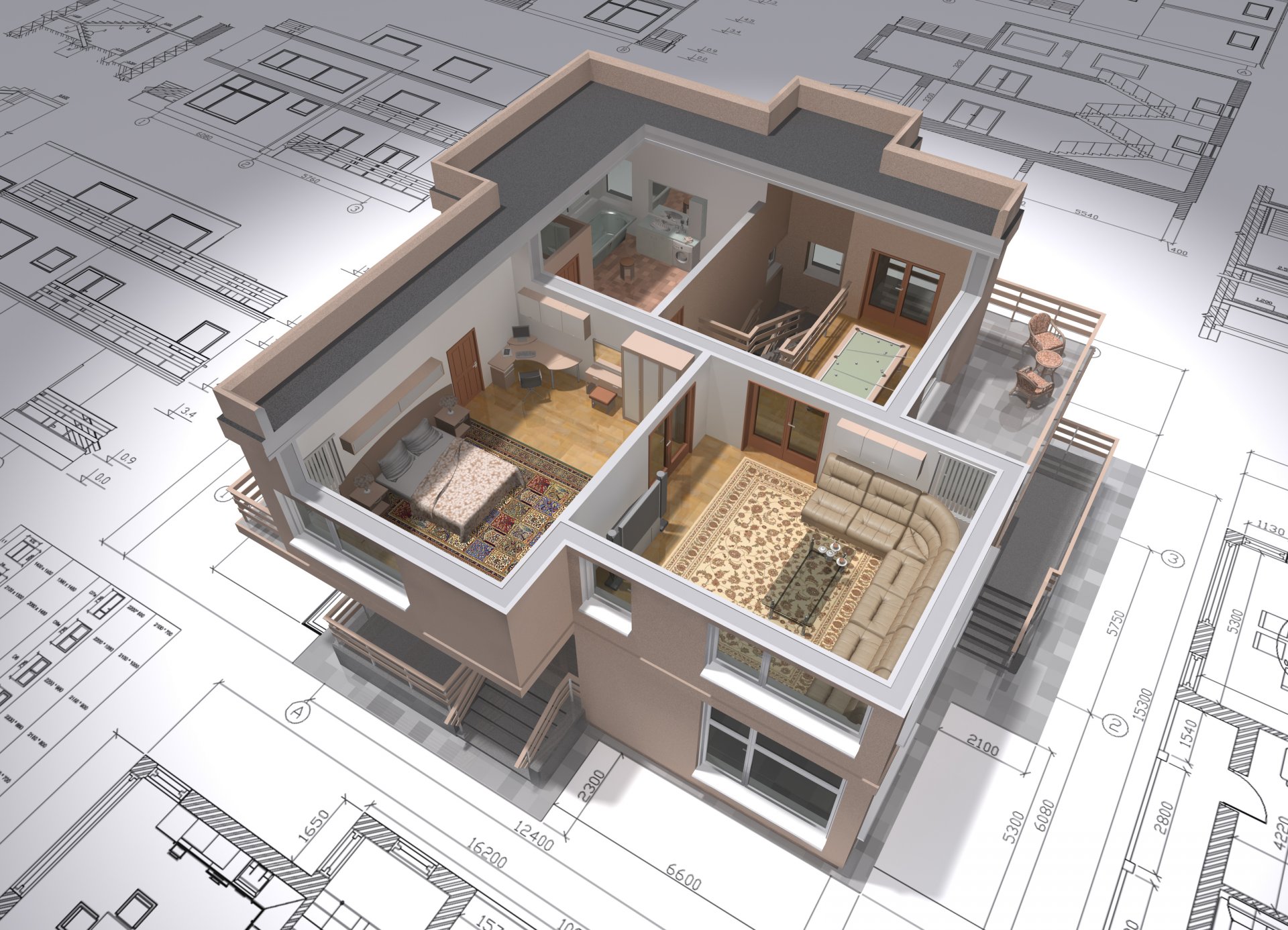 house design architecture plans distribution