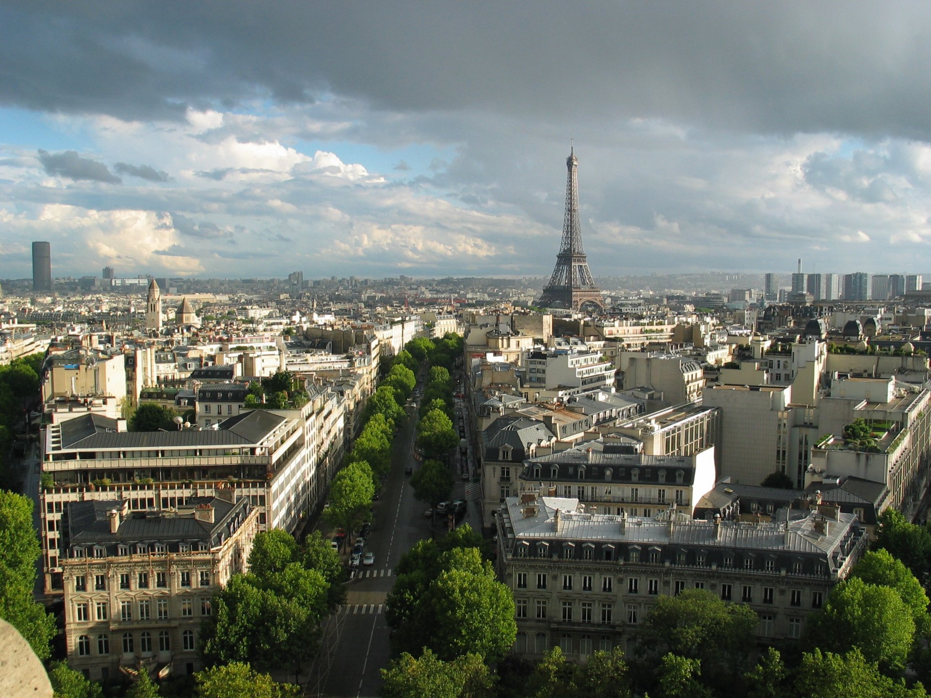 paris france tour bâtiments