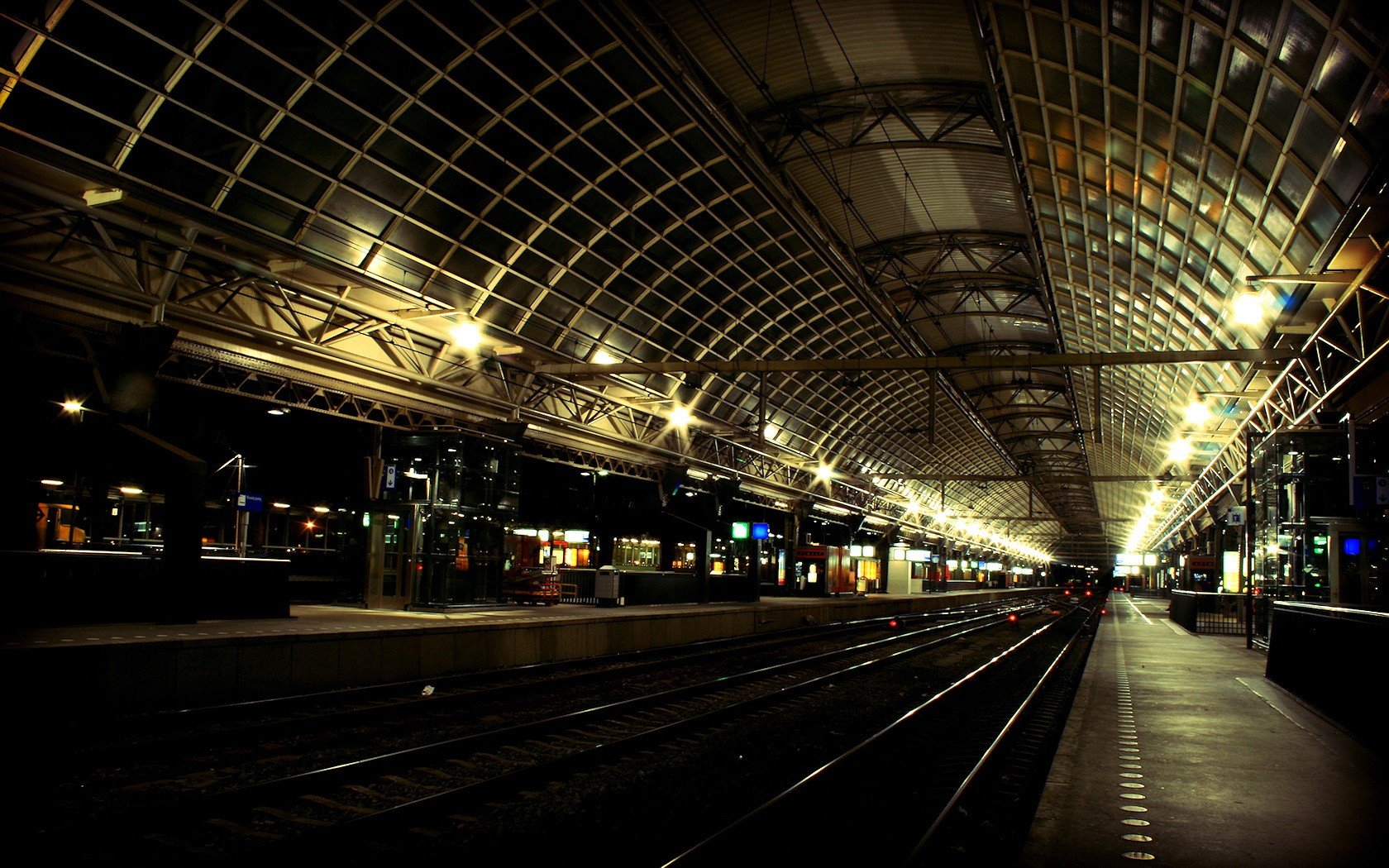 estación ferrocarril tren