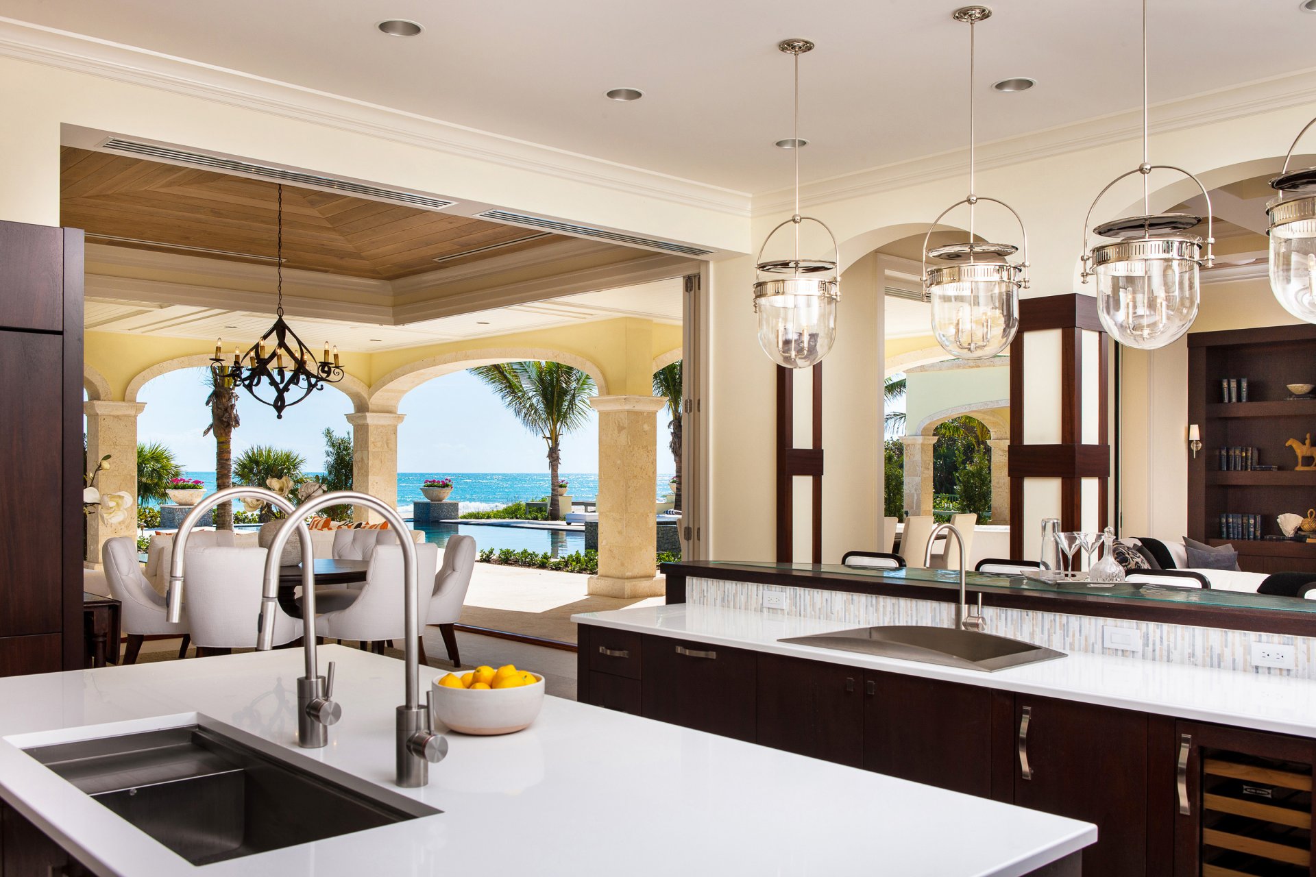 kitchen luxury ocean