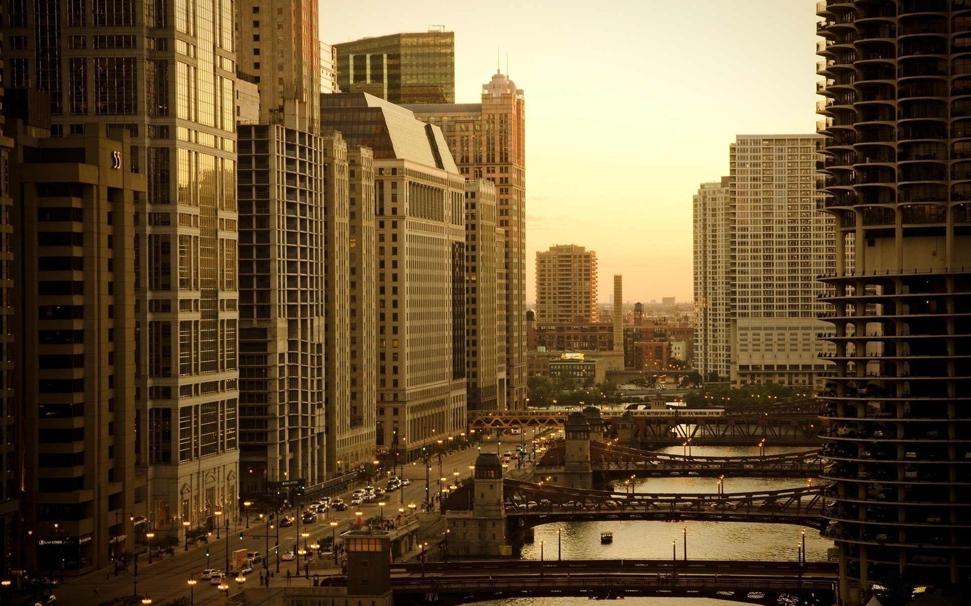 chicago rascacielos edificios casas chicago estados unidos américa