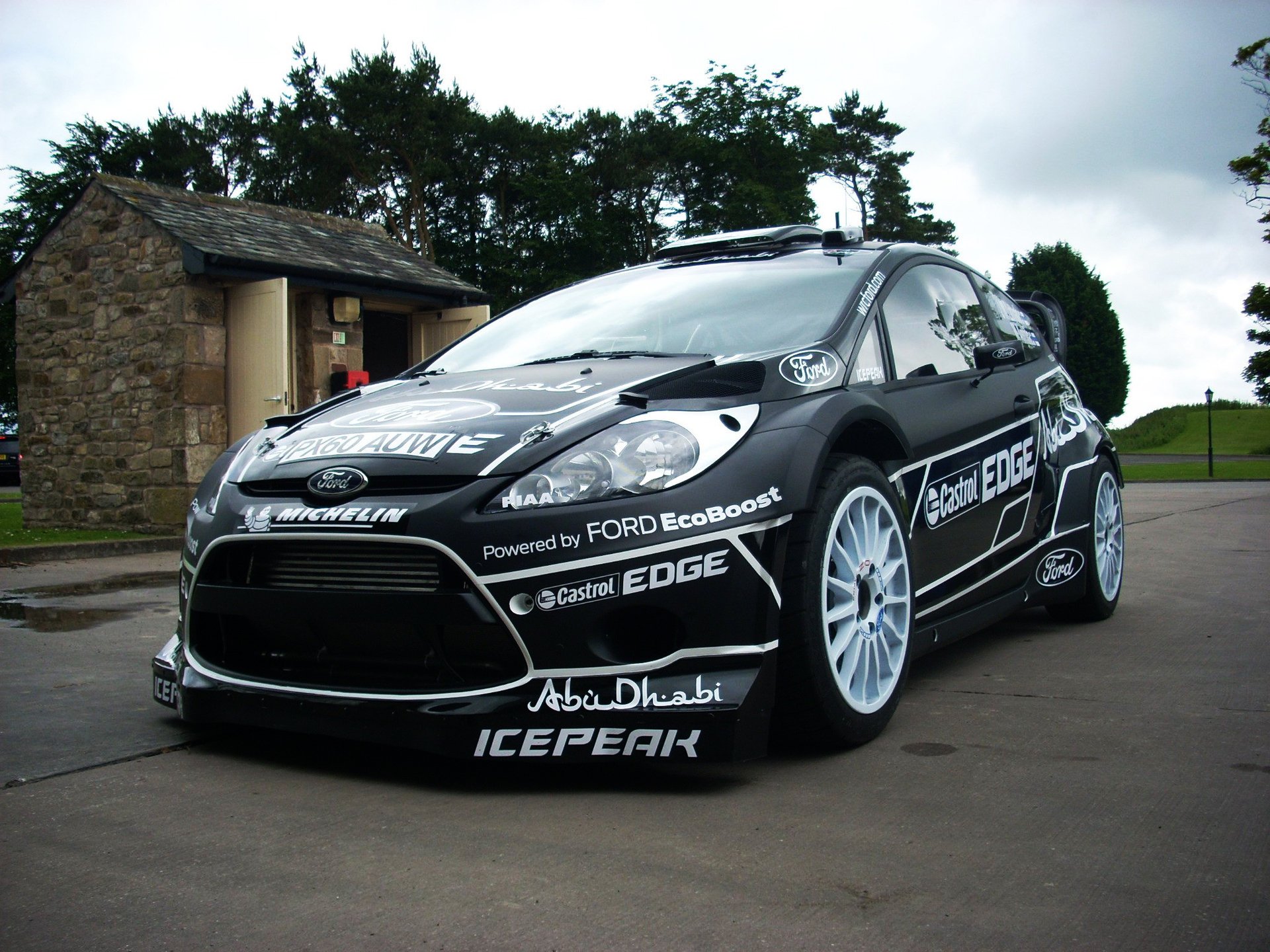 black editiod ford wrc черная fiesta r