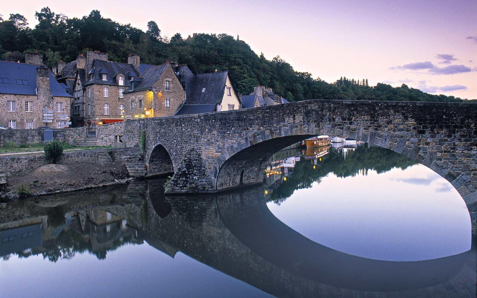 france bridge house river