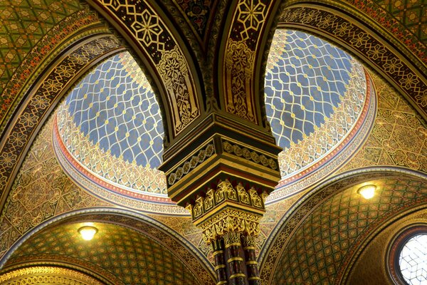 Synagogue espagnole, Prague, République tchèque, architecture