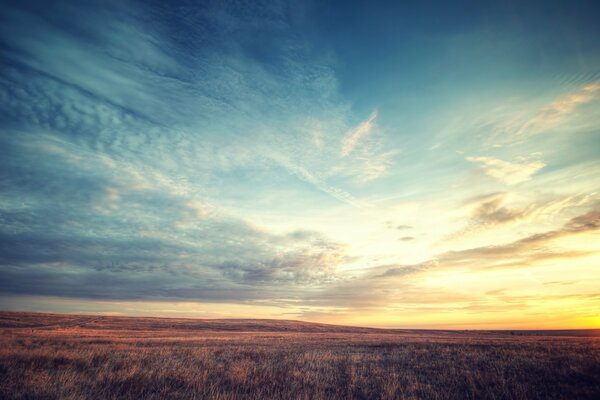 Sonnenaufgang Landschaft im Herbst Colorado