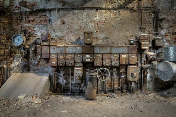 Fabbrica telecomando vecchio colore