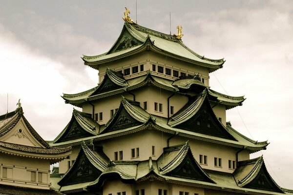 Tetto dell edificio in stile asiatico