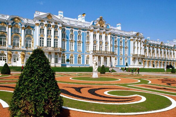 Catherine Palace in St. Petersburg