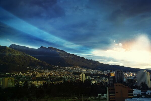 Madrugada. El cielo antes del amanecer