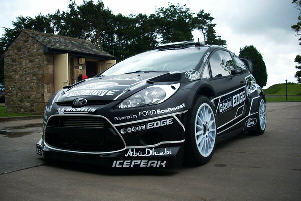 Black fiesta with cool inscriptions