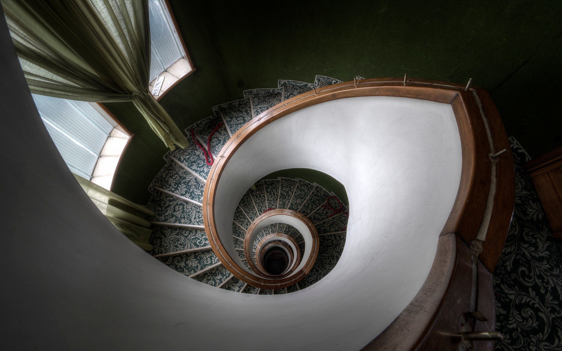 escalier fenêtre intérieur